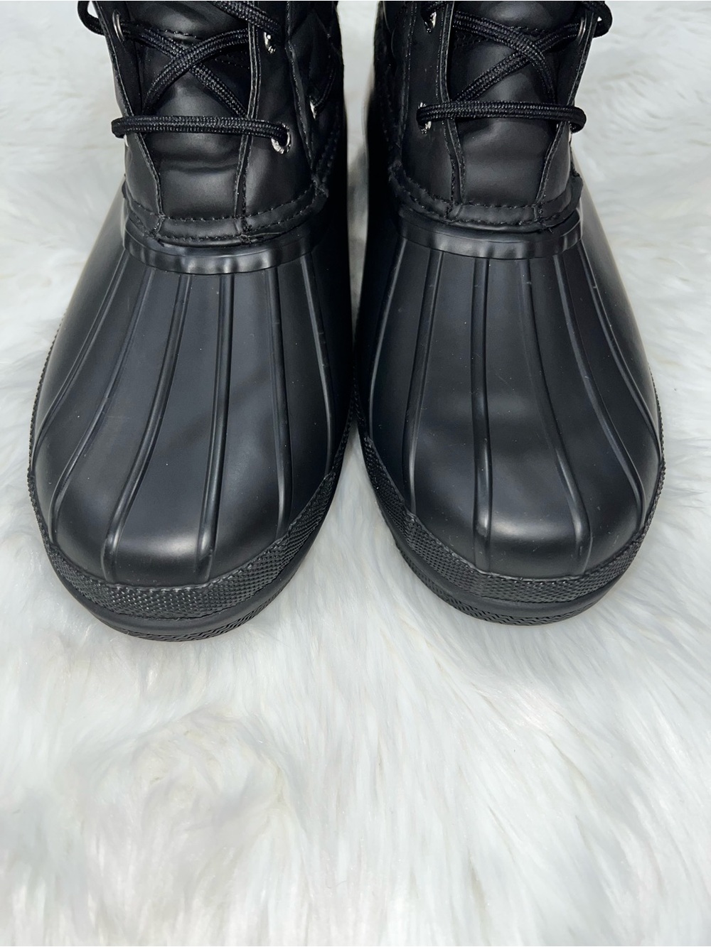 SPERRY Top Sider Gosling Quilted Boots Waterproof Blk., STS83693, Women's Sz 11 - Picture 3 of 13